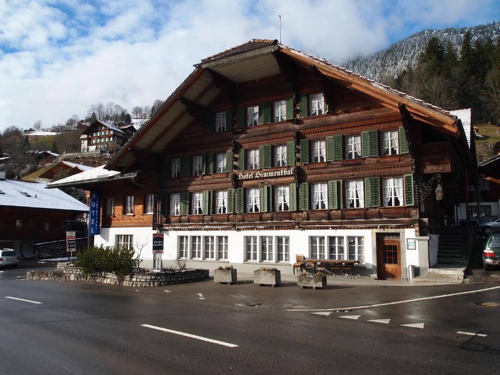 Hotel Simmental Boltigen Esterno foto